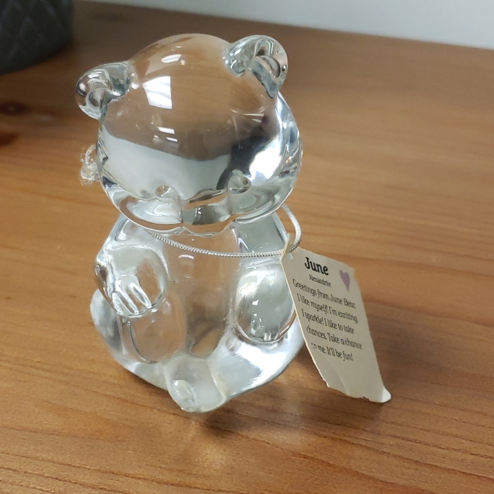 NWT Fenton Alexandrite June Bear